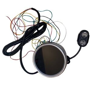 Blue Racer 80mm Multifunctional GPS Speedometer & Tachometer 9000RPM Gauge Kit